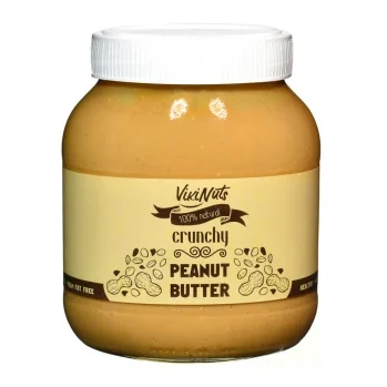 Фъстъчено масло с парченца фъстъци, 650 гр. VikiNuts