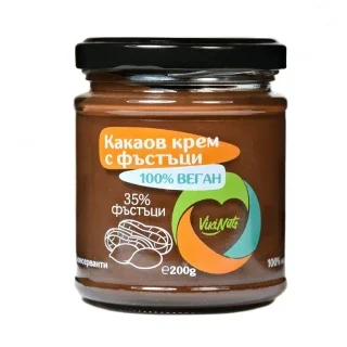 Какаов крем с фъстъци, 200 гр., VikiNuts