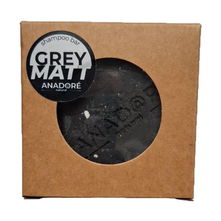 Gray Matt/Man - Твърд шампоан за матиране на сива коса и брада