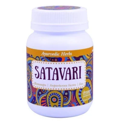 Био Аюрведа Шатавари на прах, Dragon Superfoods, 90 гр.