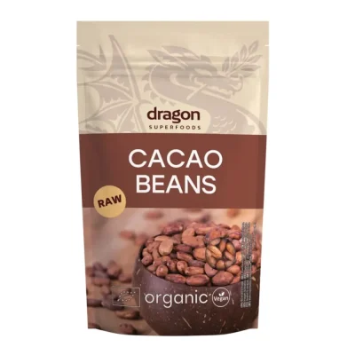 Био какаови зърна цели 200 гр Dragon Superfoods