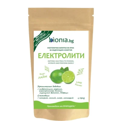 Електролити за хидратация Bionia 150g изотонична напитка