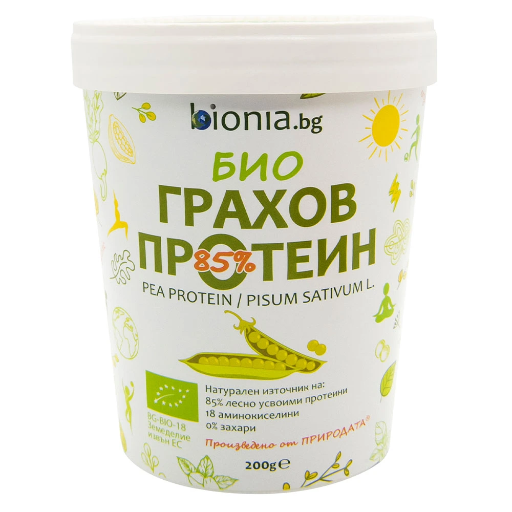 Био Грахов Протеин Bionia Био грахов протеин bionia 200g