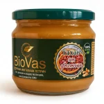 Фъстъчен натурален тахан BioVas, 100% чист продукт от фъстъци без добавена захар и мазнини.