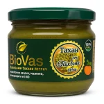 Натурален тахан от тиквено семе BioVas, 100% чист продукт без добавки.