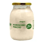 Био кокосово масло без аромат Dragon Superfoods 1 литър - здравословна мазнина за готвене и пържене