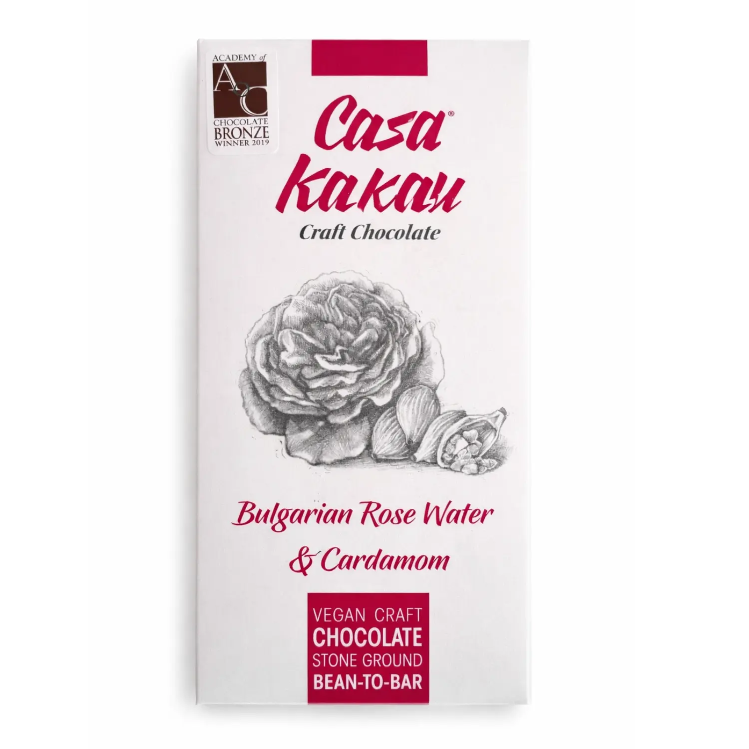Шоколад с розова вода и кардамон Casa Kakau Шоколад с розова вода и кардамон Casa Kakau