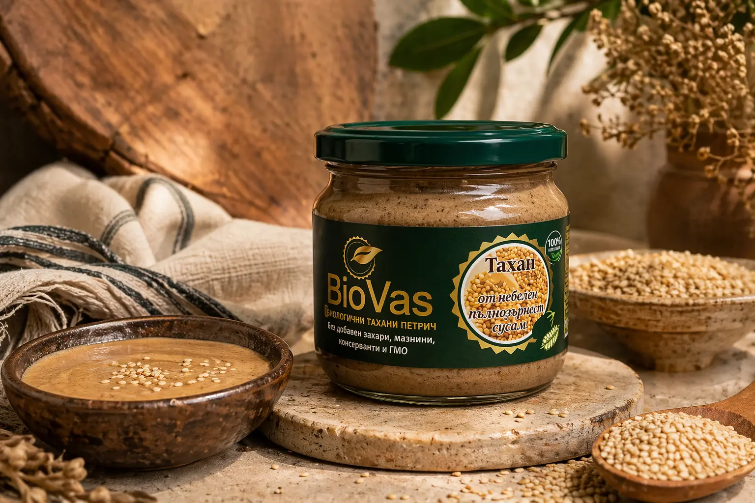 Тахан от небелен сусам BioVas