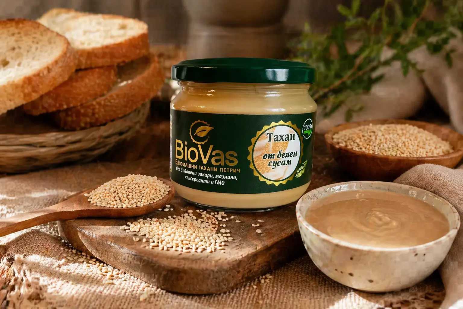Тахан от белен сусам BioVas