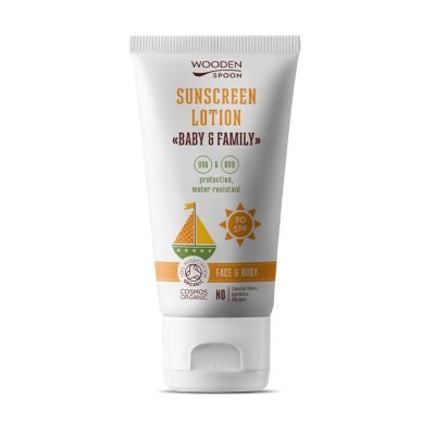 Био слънцезащитен лосион SPF30 Wooden Spoon