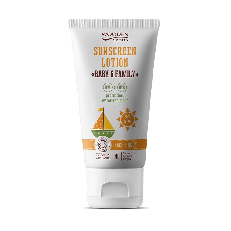 Био слънцезащитен лосион SPF30 Wooden Spoon Био слънцезащитен лосион SPF30 Wooden Spoon