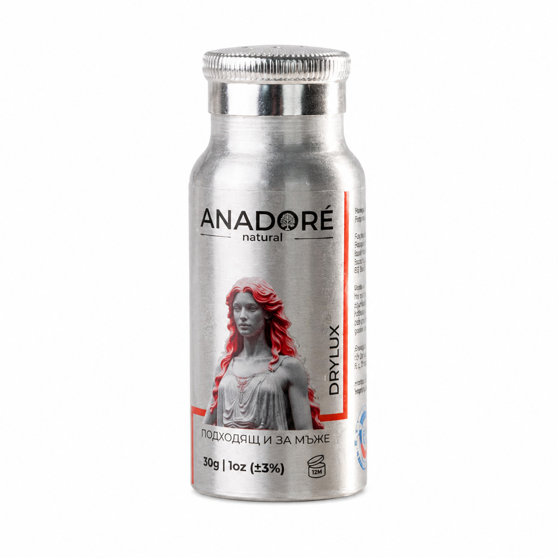 Сух шампоан за червена и медна коса без аерозол Dry Lux Ruby Root